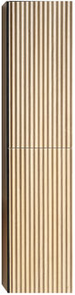 Boss & Wessing Kolomkast 2 Deuren BWS Bella 160x36x30 cm Naturel Eik BWS