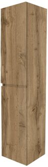 Boss & Wessing Kolomkast Aquasplash Paris 2 Deuren 160x35x35 cm Dakota Oak Aquasplash