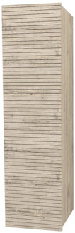 Boss & Wessing Kolomkast BWS Elite 35x35x135 cm 1 Deur Licht Hout Bruin