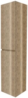 Boss & Wessing Kolomkast BWS Paris 2 Deuren 160x35x35 cm Canyon Oak Eiken