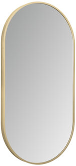 Boss & Wessing LED-Spiegel Ovaal BWS Colorato Met Verwarming 100x50 cm Geborsteld Goud