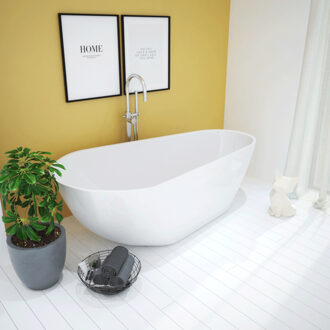 Boss & Wessing Ligbad Vrijstaand BWS 173x85x56 cm Wit