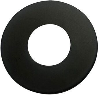 Boss & Wessing Losse Rozet t.b.v. BWS Toiletkraan Politana Mat Zwart Wit Chroom