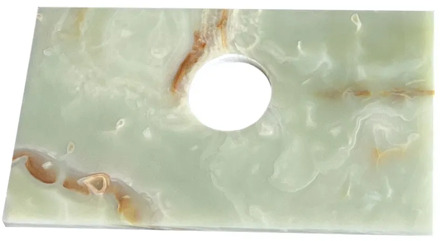 Boss & Wessing Micro Fonteinblad BWS Onyx 39x22 Cm Groen