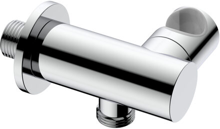 Boss & Wessing Muuraansluitbocht BWS Sensa met Wateraansluiting Kantelbaar Chroom Goud