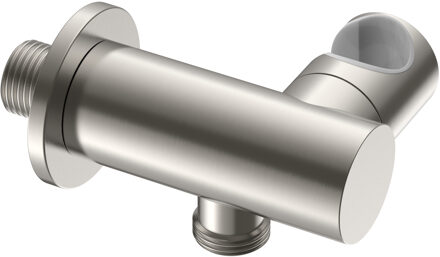 Boss & Wessing Muuraansluitbocht BWS Sensa met Wateraansluiting Kantelbaar Geborsteld RVS