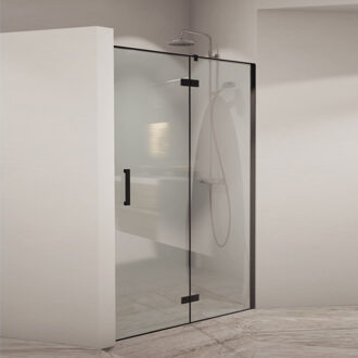 Boss & Wessing Nisdeur BWS PC Design 100x200 cm 8mm Mat Zwart