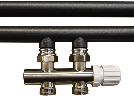 Boss & Wessing Onderblok BWS Rio Thermostatisch 3/4'' Geborsteld Staal Recht