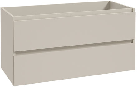 Boss & Wessing Onderkast BWS Lyanna 100x46 cm 2 Laden 1 Uitsparing Cashmere Beige