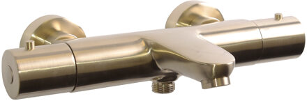 Boss & Wessing Opbouw Badkraan BWS Cemal Thermostatisch Geborsteld Messing