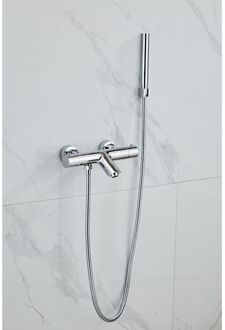 Boss & Wessing Opbouw Badkraan BWS Talpa met Handdoucheset Messing Chroom