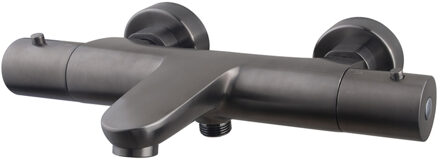 Boss & Wessing Opbouw Badkraan Thermostaat BWS Cemal Round HOH 15 cm Gunmetal