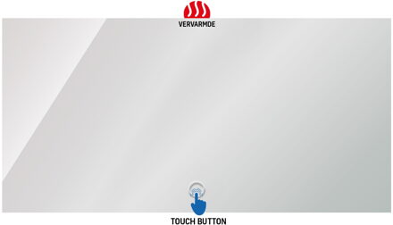 Boss & Wessing QUEEN Badkamerspiegel Met Geintegreerde LED Verlichting En Spiegelverwarming Anti Condens Touchscreen Schakelaar 120x60cm