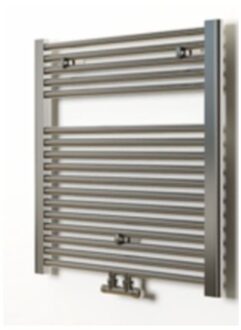 Boss & Wessing Radiator Boss & Wessing Emma 76,6x60 cm Midden Onder Aansluiting Chroom Boss & Wessing