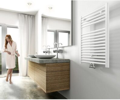 Boss & Wessing Radiator Boss & Wessing Emma 76,6x60 cm Midden Onder Aansluiting Wit Boss & Wessing