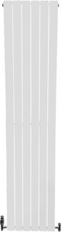 Boss & Wessing Radiator Boss & Wessing Jarmilo 200x45 cm Midden Onder Aansluiting Dubbel Wit Boss & Wessing