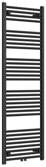 Boss & Wessing Radiator BWS Saniro 60x160cm Middenaansluiting Mat Zwart