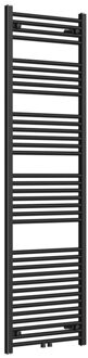 Boss & Wessing Radiator BWS Saniro 60x180cm Middenaansluiting Mat Zwart