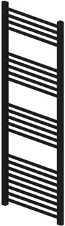 Boss & Wessing Radiator BWS Wingrave 140x50 cm Mat Zwart Zij-Onderaansluiting (676 Watt)