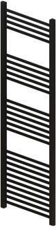 Boss & Wessing Radiator BWS Wingrave 160x40 cm Mat Zwart Zij-Onderaansluiting (669 Watt)