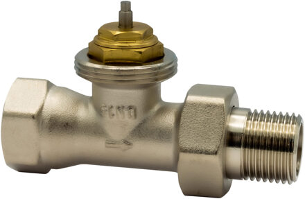 Boss & Wessing Radiatorkraan Recht BWS Jackson 1/2MV