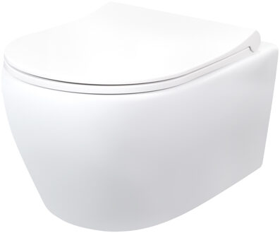 Boss & Wessing Randloos Wandcloset Wit