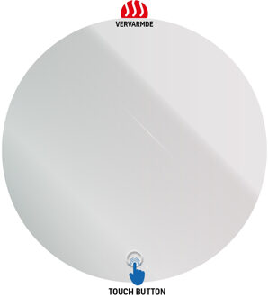 Boss & Wessing Ronde Badkamerspiegel BWS Omega 80cm Met Verlichting en Verwarming
