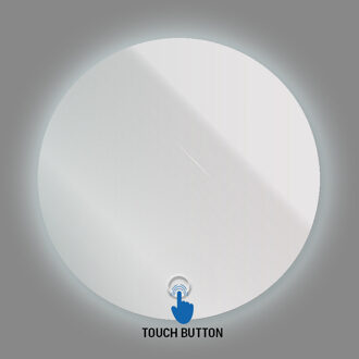 Boss & Wessing Ronde Badkamerspiegel BWS Omega 80cm Met Verlichting