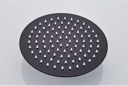 Boss & Wessing Ronde Hoofddouche BWS Exclusive Extra Dun 30 cm Mat Zwart