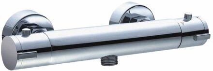 Boss & Wessing Rondo Douchethermostaat Chroom Aqua Splash