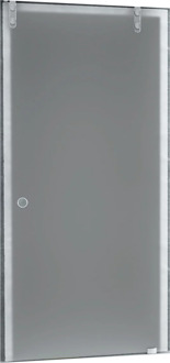 Boss & Wessing Schuifdeur BWS Danielle 102x205 cm Melkglas Chroom Profiel