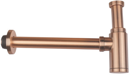 Boss & Wessing Sifon BWS Colorato 33 Cm Geborsteld Koper