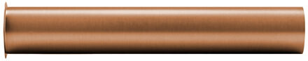 Boss & Wessing Sifon Verlengbuis BWS Mark Met Kraag 20 cm Geborsteld Brons Koper