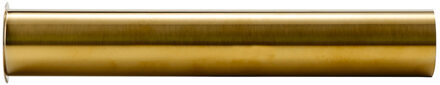 Boss & Wessing Sifon Verlengbuis BWS Mark Met Kraag 20 cm Geborsteld Messing Goud
