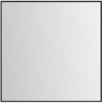 Boss & Wessing Spiegel BWS Bella Met Frame 100 cm Mat Zwart