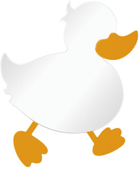 Boss & Wessing Spiegel BWS Ducky Eendvorm 54.5 x 50.5 cm Geel Boss & Wessing