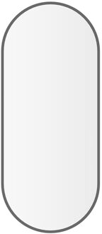 Boss & Wessing Spiegel BWS Reming Met Lijst Ovaal 30x70 cm Gunmetal