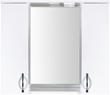 Boss & Wessing Spiegelkast BWS Aleco 80 cm incl. Verlichting Wit