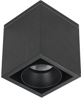 Boss & Wessing Spot Aquasplash Regina Aluminium 745Lm 9,2W Zwart Met Zwarte Anti-Glare Ring Aquasplash