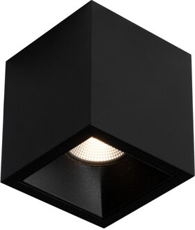 Boss & Wessing Spot BWS Daniel Aluminium 745Lm 9,2W Zwart Met Zwarte Anti-Glare Ring