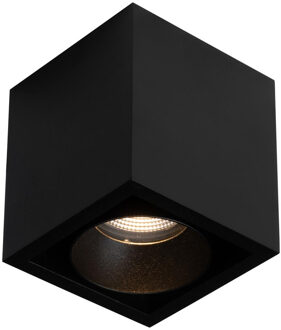 Boss & Wessing Spot BWS Regina Aluminium 745Lm 9,2W Zwart Met Zwarte Anti-Glare Ring