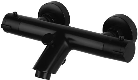 Boss & Wessing Thermostatische Badkraan BWS Colorato Mat Zwart