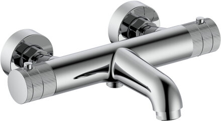 Boss & Wessing Thermostatische Badkraan BWS Sensa Thermostatisch Opbouw Knoppen Chroom