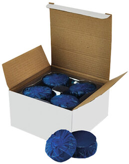 Boss & Wessing Toiletblokjes BWS tbv Geberit up100 en up320 Blauw set 12 stuks Boss & Wessing