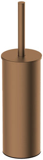 Boss & Wessing Toiletborstel Met Houder BWS Mark Staand Geborsteld Brons Koper