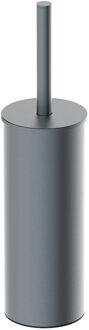 Boss & Wessing Toiletborstel Met Houder BWS Mark Staand Gunmetal