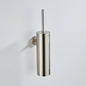 Boss & Wessing Toiletborstel met Wandhouder BWS Exclusive RVS Look