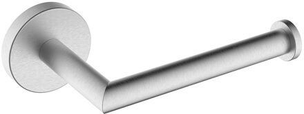 Boss & Wessing Toiletrolhouder BWS Antonia Met Vaste Arm RVS Geborsteld Grijs