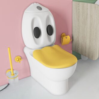 Boss & Wessing Toiletrolhouder BWS Ducky Geel BWS