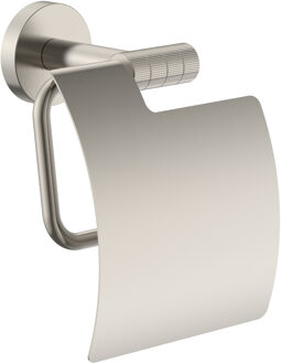 Boss & Wessing Toiletrolhouder BWS Sensa Met Klep Geborsteld RVS